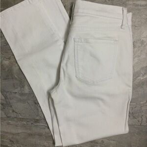 Banana Republic Girlfriend Jeans. White denim. Size 26.